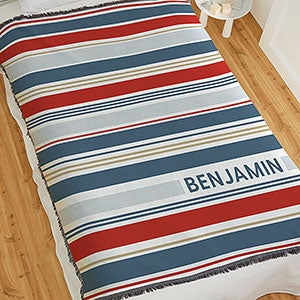 Mix & Match Personalized 56x60 Woven Throw