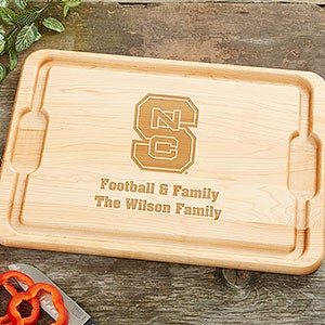 NCAA NC State Wolfpack Personalized Cutting Board 12x17
