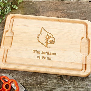 NCAA Louisville Cardinals Personalized Cutting Board 15x21