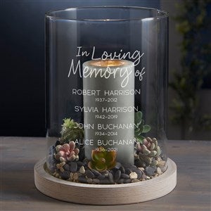 In Loving Memory Personalized Memorial Hurricane with Multiple Names