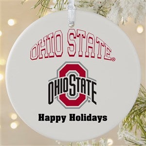 NCAA Ohio State Buckeyes Personalized Ornament - 1 Sided Matte