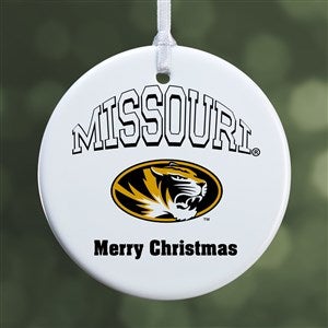 NCAA Missouri Tigers Personalized Ornament - 1 Sided Glossy