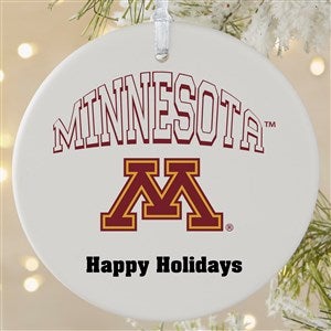 NCAA Minnesota Golden Gophers Personalized Ornament - 1 Sided Matte