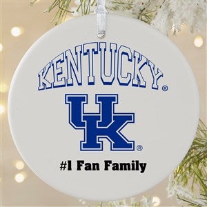 NCAA Kentucky Wildcats Personalized Ornament - 1 Sided Matte