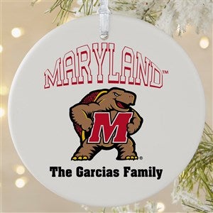 NCAA Maryland Terrapins Personalized Ornament - 1 Sided Matte