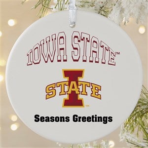 NCAA Iowa State Cyclones Personalized Ornament - 1 Sided Matte