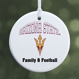 NCAA Arizona State Sun Devils Personalized Ornament - 1 Sided Glossy