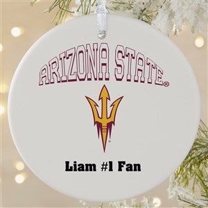 NCAA Arizona State Sun Devils Personalized Ornament - 1 Sided Matte