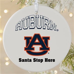 NCAA Auburn Tigers Personalized Ornament - 1 Sided Matte