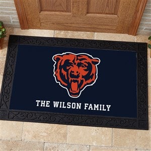 NFL Chicago Bears Personalized Doormat- 18x27 - #33671