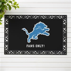NFL Detroit Lions Personalized Doormat - 20x35