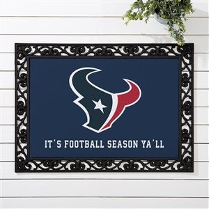 NFL Houston Texans Personalized Doormat - 18x27