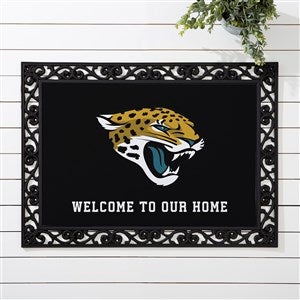 NFL Jacksonville Jaguars Personalized Doormat - 18x27