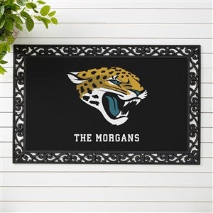 NFL Jacksonville Jaguars Personalized Doormat - 20x35