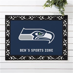 NFL Seattle Seahawks Personalized Doormat - 18x27