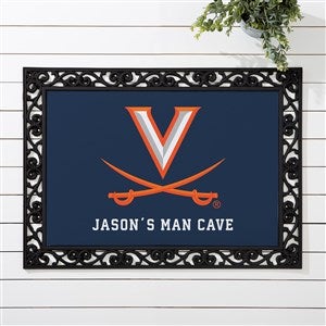 NCAA Virginia Cavaliers Personalized Doormat - 18x27