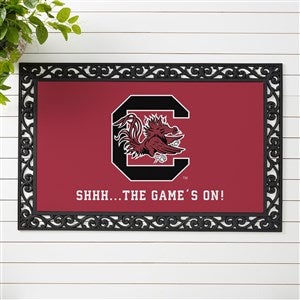 NCAA South Carolina Gamecocks Personalized Doormat - 20x35