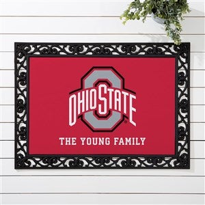 NCAA Ohio State Buckeyes Personalized Doormat - 18x27