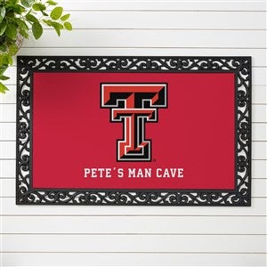 NCAA Texas Tech Red Raiders Personalized Doormat - 20x35