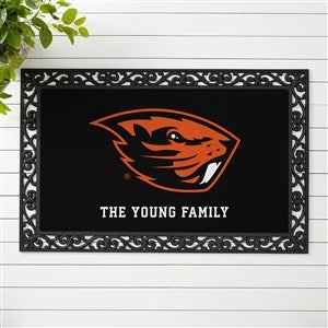 NCAA Oregon State Beavers Personalized Doormat - 20x35