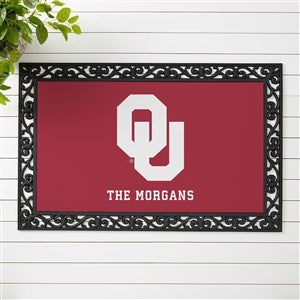 NCAA Oklahoma Sooners Personalized Doormat - 20x35