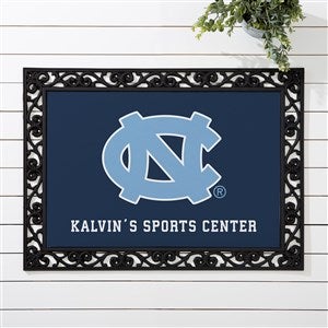 NCAA North Carolina Tar Heels Personalized Doormat - 18x27