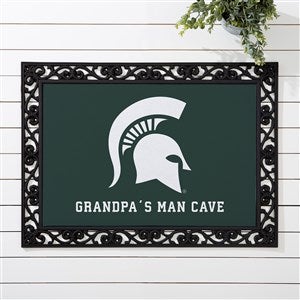 NCAA Michigan State Spartans Personalized Doormat - 18x27