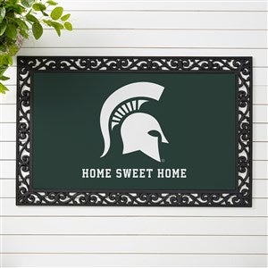 NCAA Michigan State Spartans Personalized Doormat - 20x35