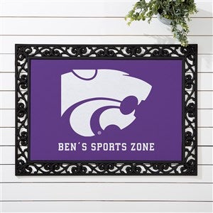 NCAA Kansas State Wildcats Personalized Doormat - 18x27