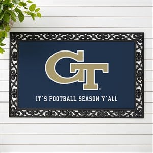 NCAA Georgia Tech Yellow Jackets Personalized Doormat - 20x35