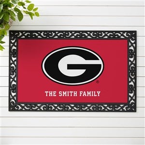 NCAA Georgia Bulldogs Personalized Doormat - 20x35