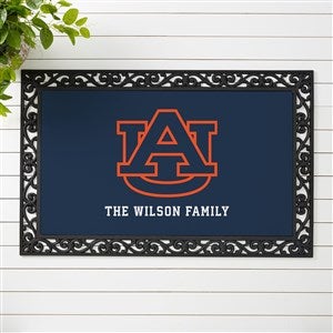 NCAA Auburn Tigers Personalized Doormat - 20x35