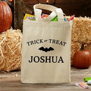 Spellbinding Halloween Personalized Canvas Tote Bag - 14x10