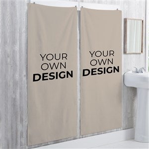 Design Your Own Personalized 30x60 Bath Towel- Tan