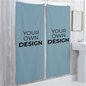 Design Your Own Personalized 30x60 Bath Towel- Slate Blue
