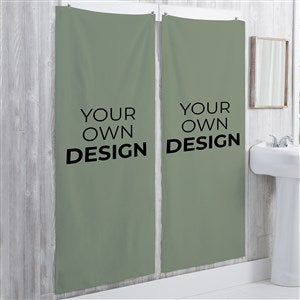 Design Your Own Personalized 30x60 Bath Towel- Sage Green