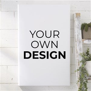 Design Your Own Personalized Vertical 16" x 24" Canvas Print  - 34044