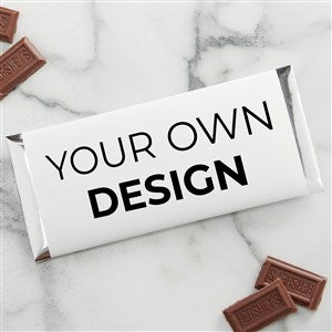 Design Your Own Personalized Candy Bar Wrappers- White - Set of 12