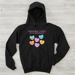 Grandma's Sweethearts Personalized Hanes Hooded Sweatshirt