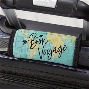 Bon Voyage Personalized Luggage Handle Wrap