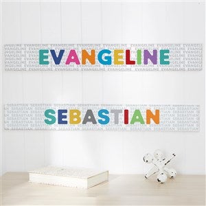 Vibrant Name Personalized Wooden Signs
