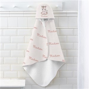 Precious Moments Unicorn Personalized Baby Hooded Beach & Pool Towel
