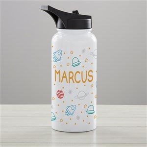 Outer Space Personalized Vacuum Insulated 32oz Water Bottle