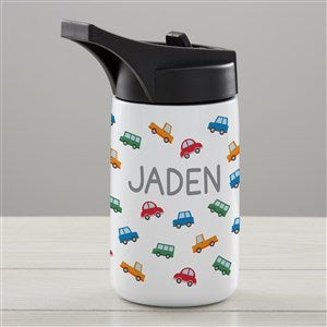 Cars Personalized Double-Wall Vacuum Insulated 14oz Water Bottle