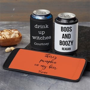 Halloween Expressions Personalized Can & Bottle Wrap