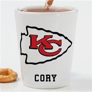 NFL Kansas City Chiefs Personalized Shot Glass