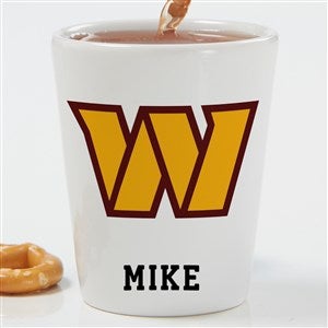 NFL Washington Football Team Personalized Shot Glass