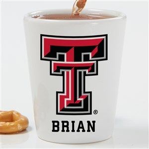 NCAA Texas Tech Red Raiders Personalized Shot Glass