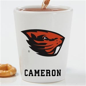 NCAA Oregon State Beavers Personalized Shot Glass