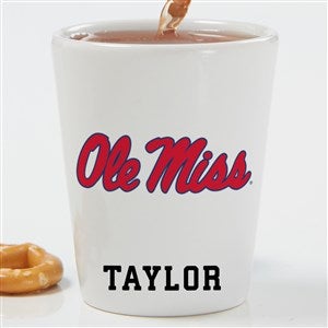 NCAA Ole Miss Rebels Personalized Shot Glass
